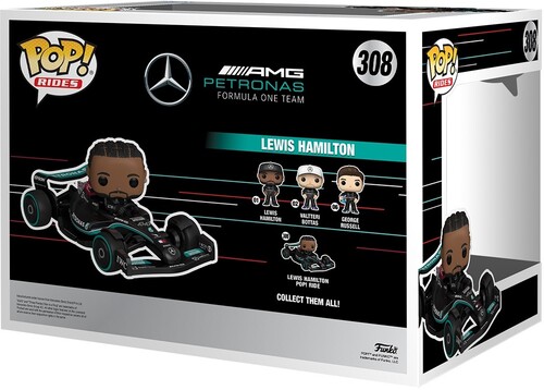 Lewis Hamilton with Car Funko Pop!