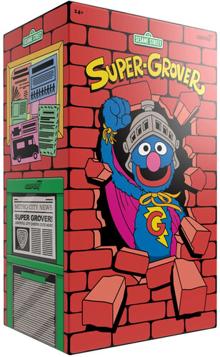 Super7 - Sesame Street - Supersize Vinyl Figure - Super Grover