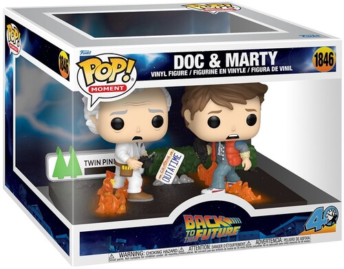 Funko POP! Moment: Back to the Future - Doc & Marty