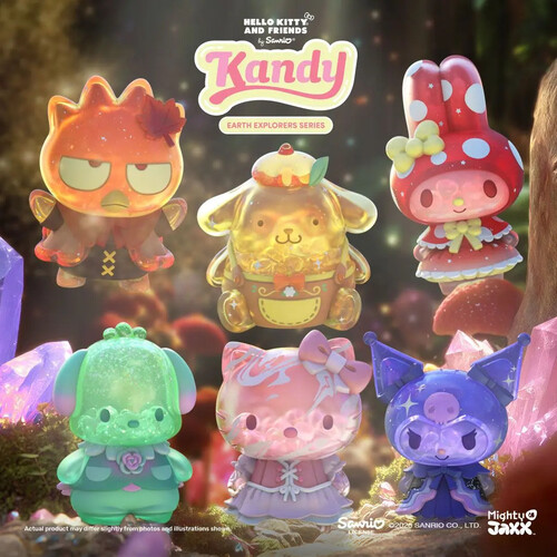 ねえさん✨５点set✨リッチプレゼント付き❤︎ Mighty Jaxx - Kandy - Sanrio - Earth Explorer Series