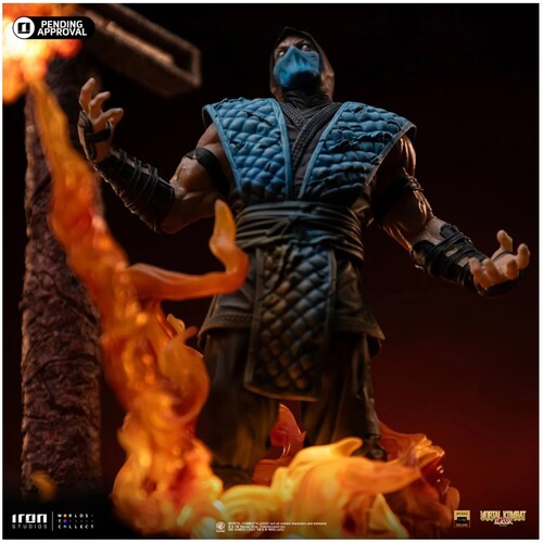 Iron Studios Statue Scorpion Vs Sub-Zero – Mortal Kombat Art Scale 1/10, 26,9 Cm Hoch, Handbemaltes Sammlerstück
