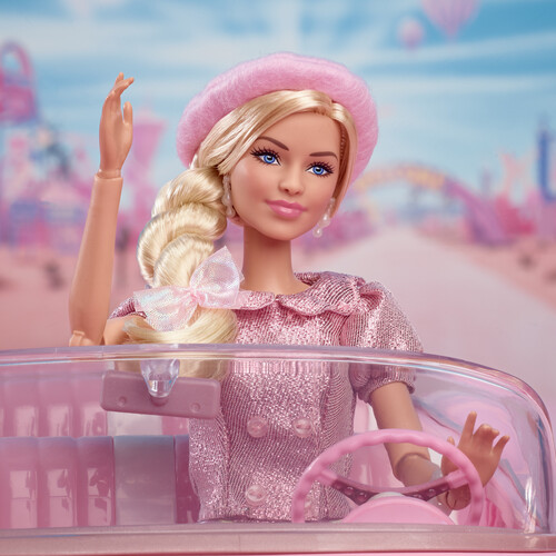 barbie pink dress movie Barbie The Movie Barbie Doll, Pink Gingham Dress