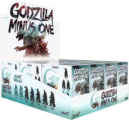 Super7 - Toho - Reaction Blind Box Wv8 - Godzilla Minus One 12pc Flat