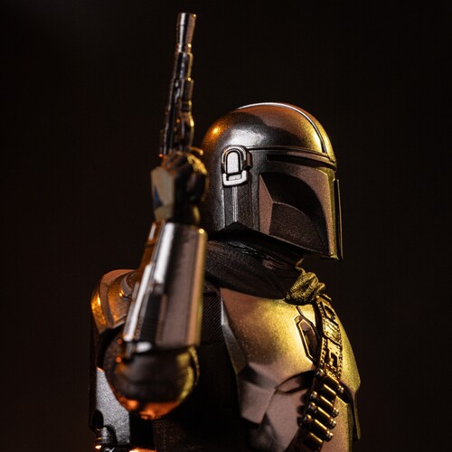 The Mandalorian and Grogu - Art Scale 1/10 - Mando & Grogu Statue