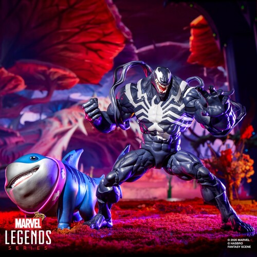 Marvel Rivals - Marvel Legends - Venom & Jeff the Land Shark