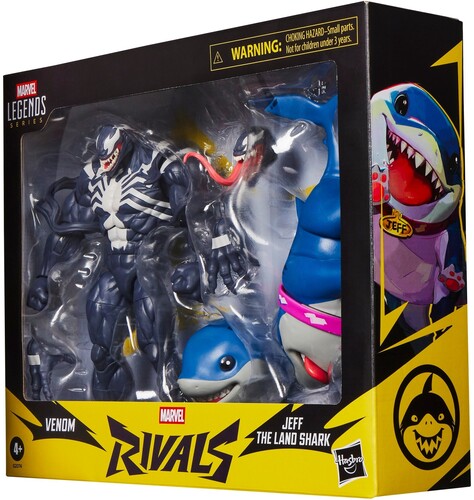 Marvel Rivals - Marvel Legends - Venom & Jeff the Land Shark