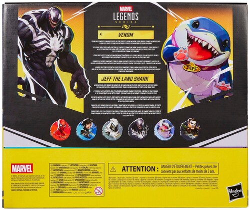 Marvel Rivals - Marvel Legends - Venom & Jeff the Land Shark