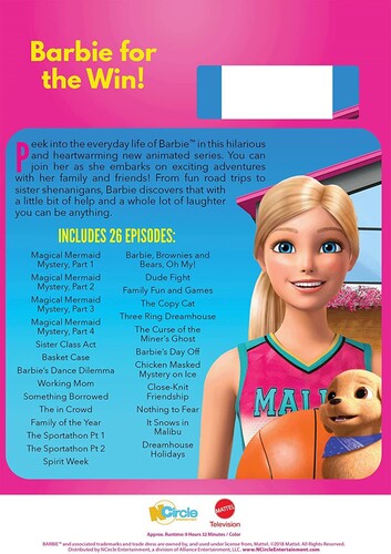 Barbie Cartoon Barbie Dreamhouse Adventures The Sportathon Barbie