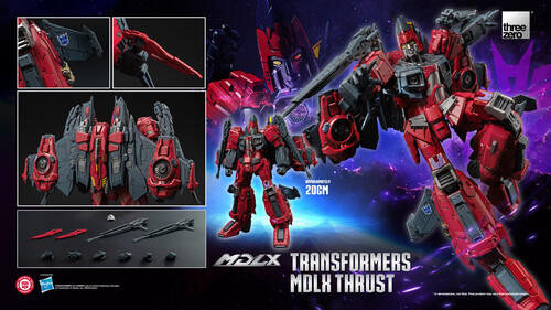 Threezero - Transformers - MDLX - Thrust 7.8