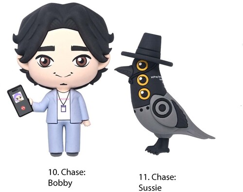 KPop Demon Hunters - Series 1 - 3D Foam Bag Clip Blind Bag - 24pc