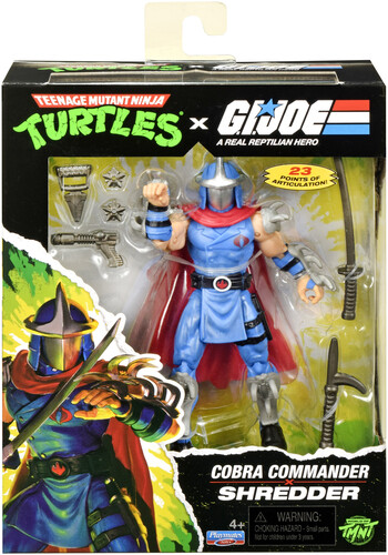 Teenage Mutant Ninja Turtles x G.I. Joe - Cobra Commander x