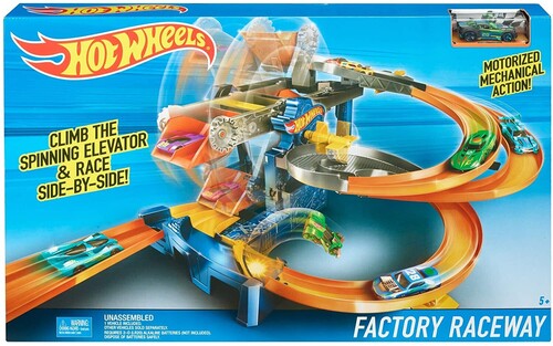 hot wheels factory raceway playset