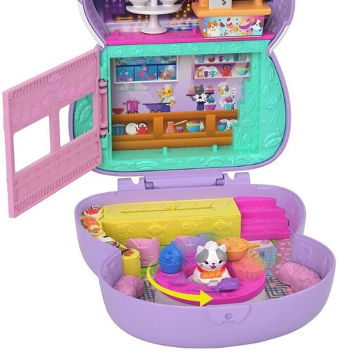 Polly Pocket Pocket World Sushi Cat Compact Collectibles On Wow Hd