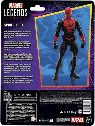 Marvel Legends Series Spider-Shot - Presale