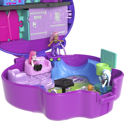 MATTEL - モンスターハイ ポーリーポケット 人形 3体 マテル Polly Pocket Amazon.com: Polly Pocket Monster High Playset with 3 Micro