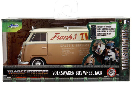 JADA トランスフォーマー　 Volkswagen Bus Wheeljack Amazon.com: Transformers Rise of The Beast 1:24 Volkswagen