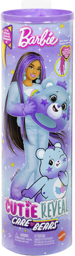 Mattel Barbie Cutie Reveal X Care Bears Series 2, Dream Bright Bear