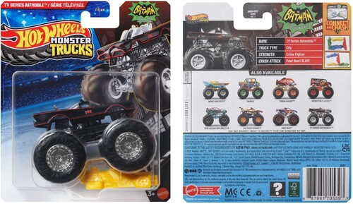 Hot Wheels Monster Trucks 1:64 8-Piece A Assortment