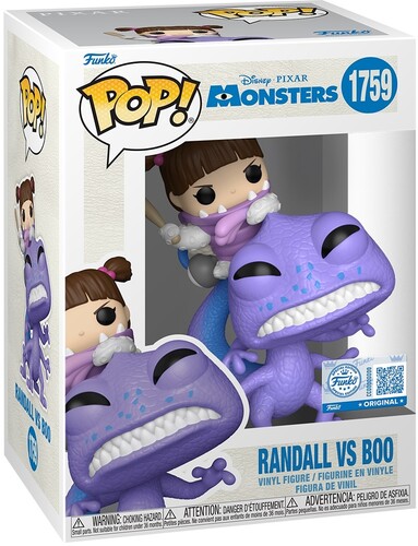Funko POP! Disney: Monsters, Inc. - Randall vs Boo (Styles May Vary)