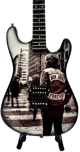 The Mini Axe - Bon Jovi - Forever - Mini Guitar Replica Collectible