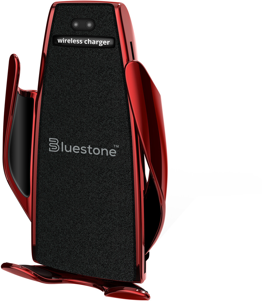 Bluestone McW4rd Ir Auto 10W Wireless Car Mnt Red - Bluestone Mcw4rd Ir Auto 10w Wireless Car Mnt Red
