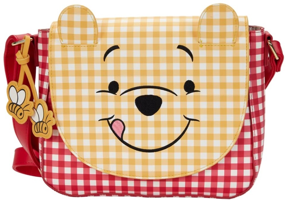 Loungefly Disney: - Winnie The Pooh Gingham Crossbody Bag (Back)
