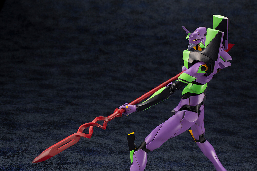 Evangelion Test Type-01 with Spear of Cassius - Evangelion Test Type-01 With Spear Of Cassius