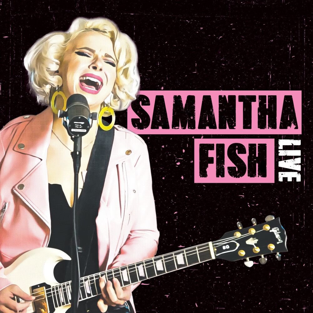 Samantha Fish - Live - Pink/White Splatter [Colored Vinyl] (Pnk) (Wht)