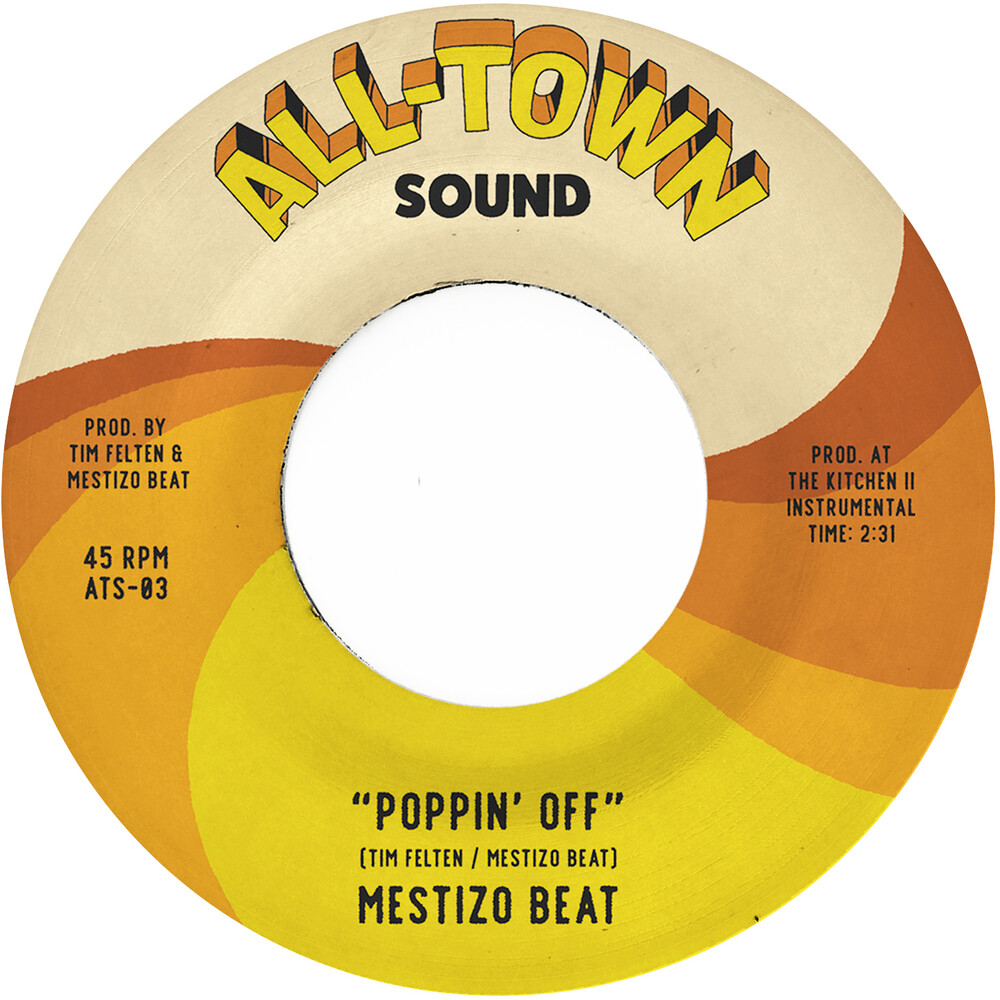 Mestizo Beat - Poppin' Off (Tan) [Colored Vinyl]
