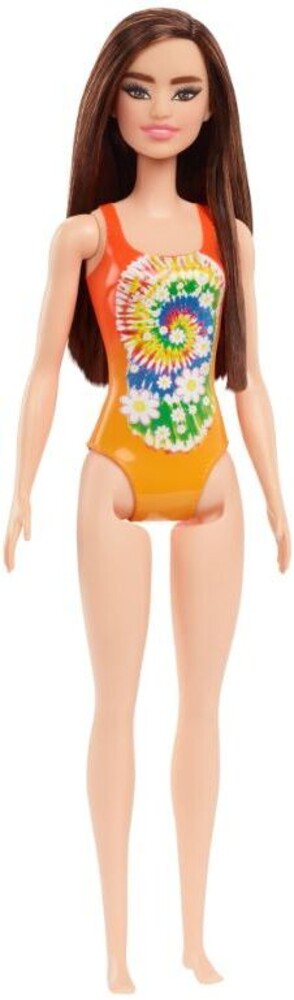 Barbie - Barbie Beach Doll Tie Dye & Daisies Brunette