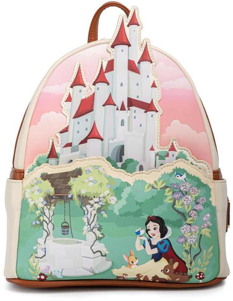 Loungefly Disney: - Snow White Castle Series Mini Backpack (Back)