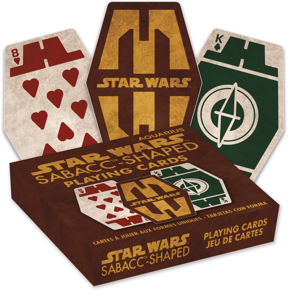 Star Wars Sabacc Shaped Playing Cards - Star Wars Sabacc Shaped Playing Cards (Clcb)