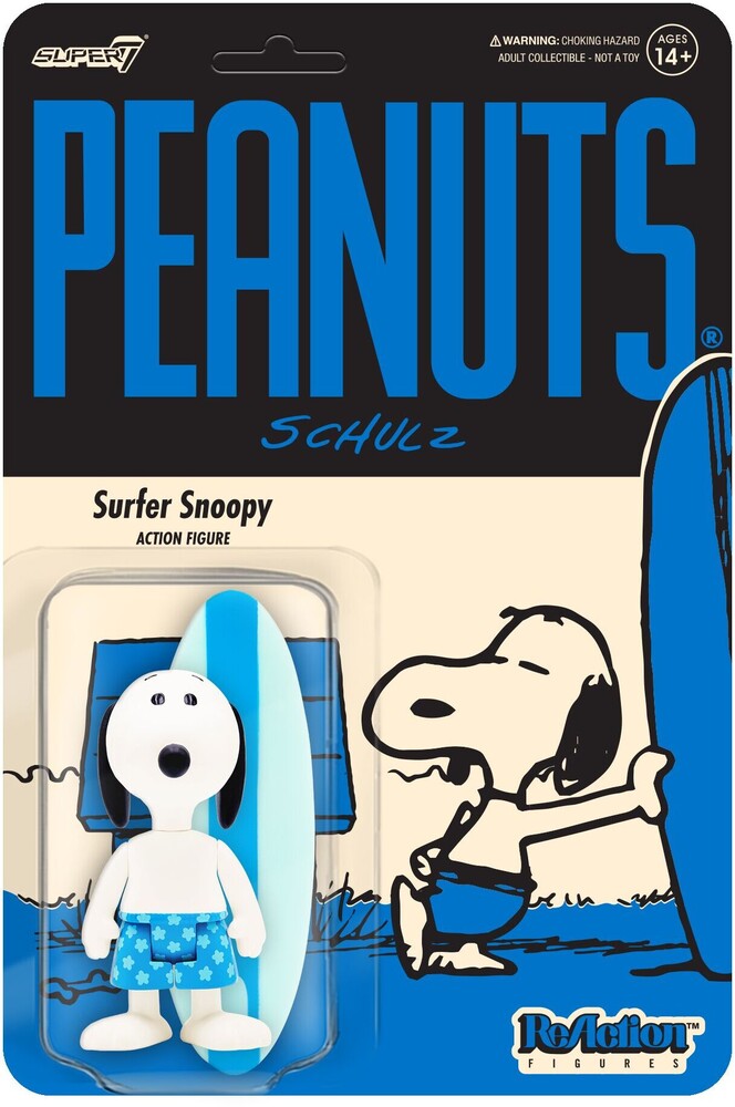 Peanuts Reaction Figure Wave 5 - Surfer Snoopy - Peanuts Reaction Figure Wave 5 - Surfer Snoopy