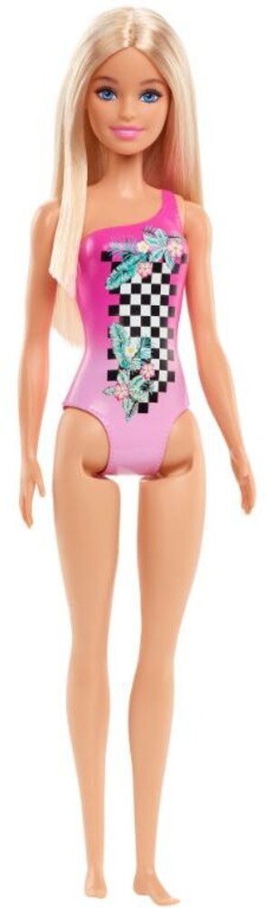 Barbie - Barbie Beach Doll Tropical Checkers Blonde (Papd)