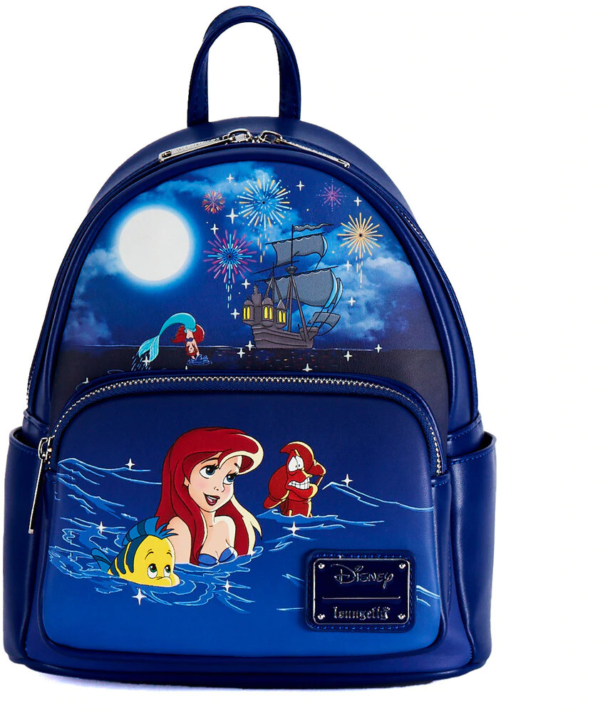 Loungefly Disney: - The Little Mermaid Ariel Fireworks Mini Backpack