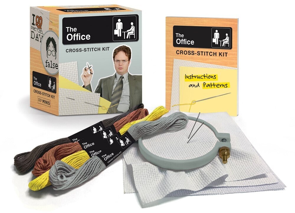 Running Press / Natali Rudenko - Office Cross Stitch Kit (Box) (Ppbk)