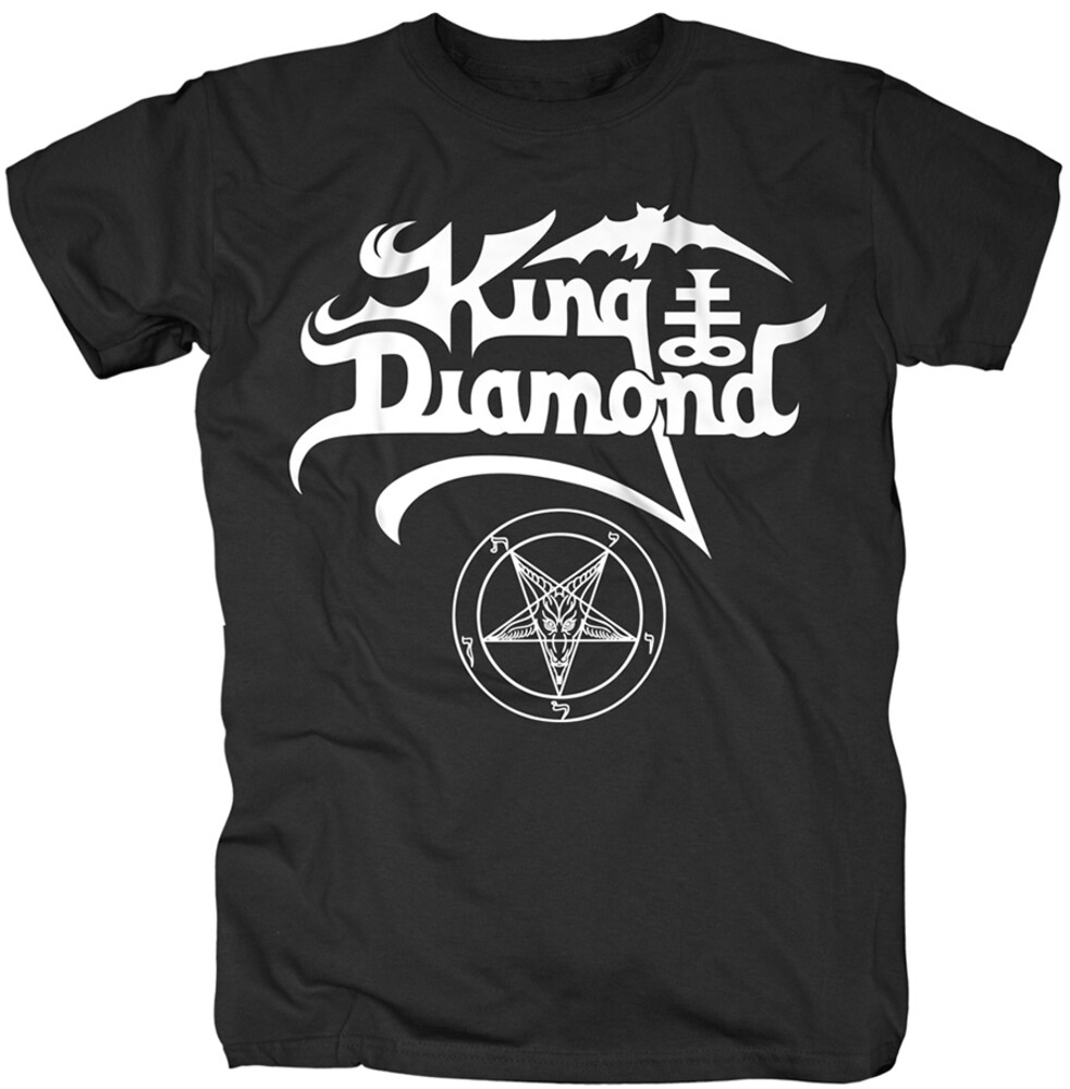 King Diamond Logo Black Unisex Ss Tee S - King Diamond Logo Black Unisex Ss Tee S (Blk) (Sm)