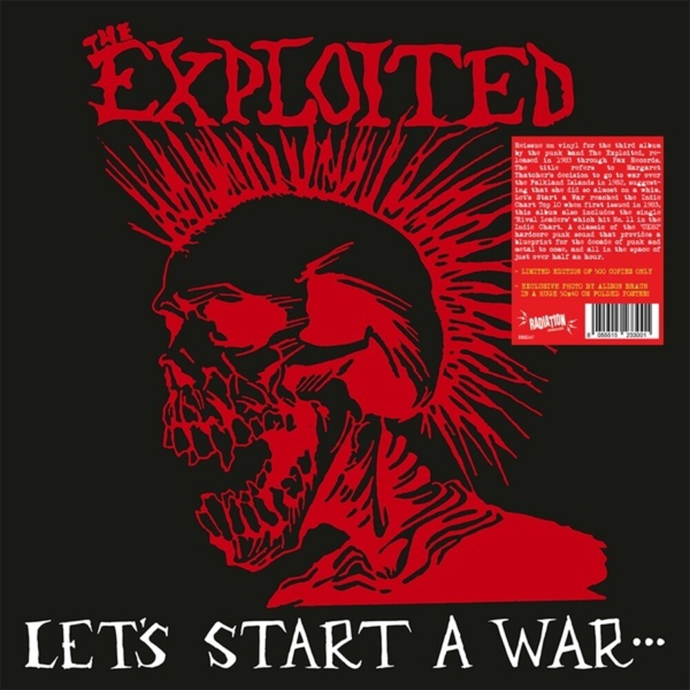 The Exploited - Let's Start A War Said Maggie One Day