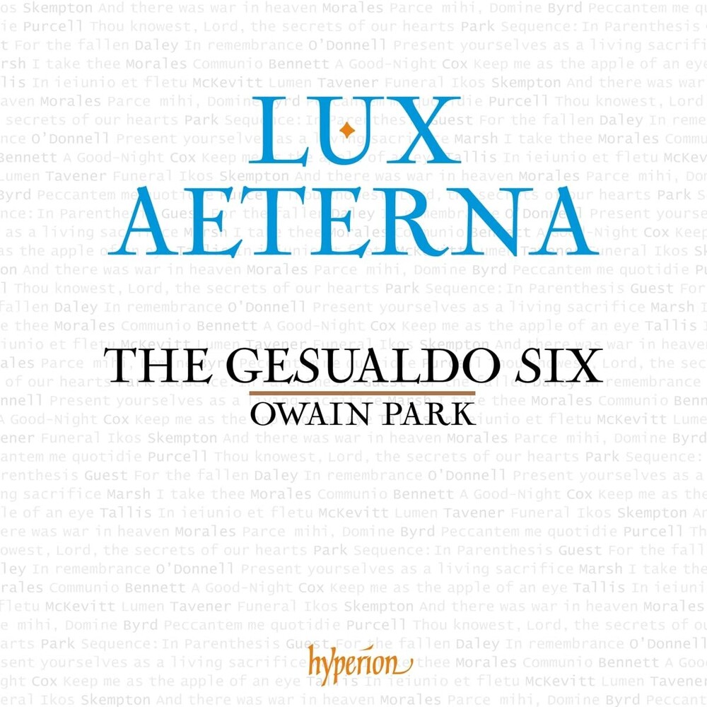 The Gesualdo Six & Owain Park - Lux Aeterna
