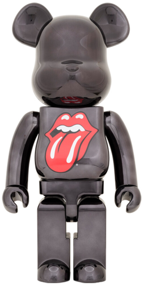 The Rolling Stones - Rolling Stones Lips & Tongue Blck Chrome 1000% Bea