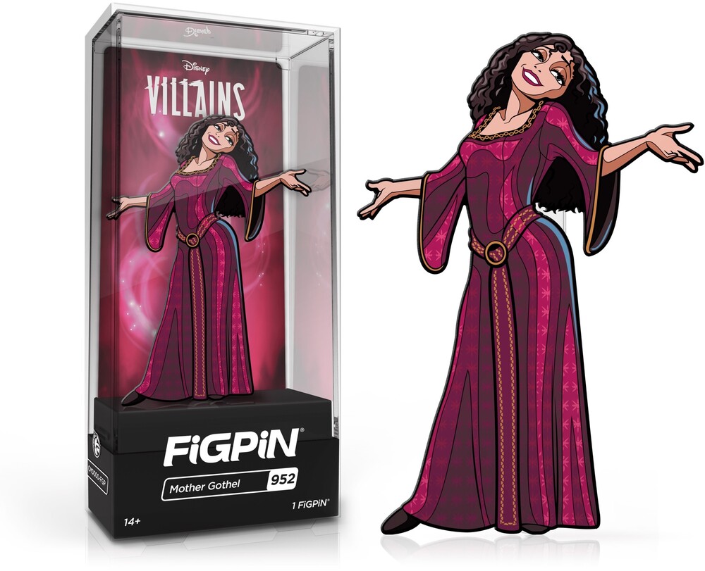Figpin Disney Villains Mother Gothel #952 - FiGPiN Disney Villains Mother Gothel #952
