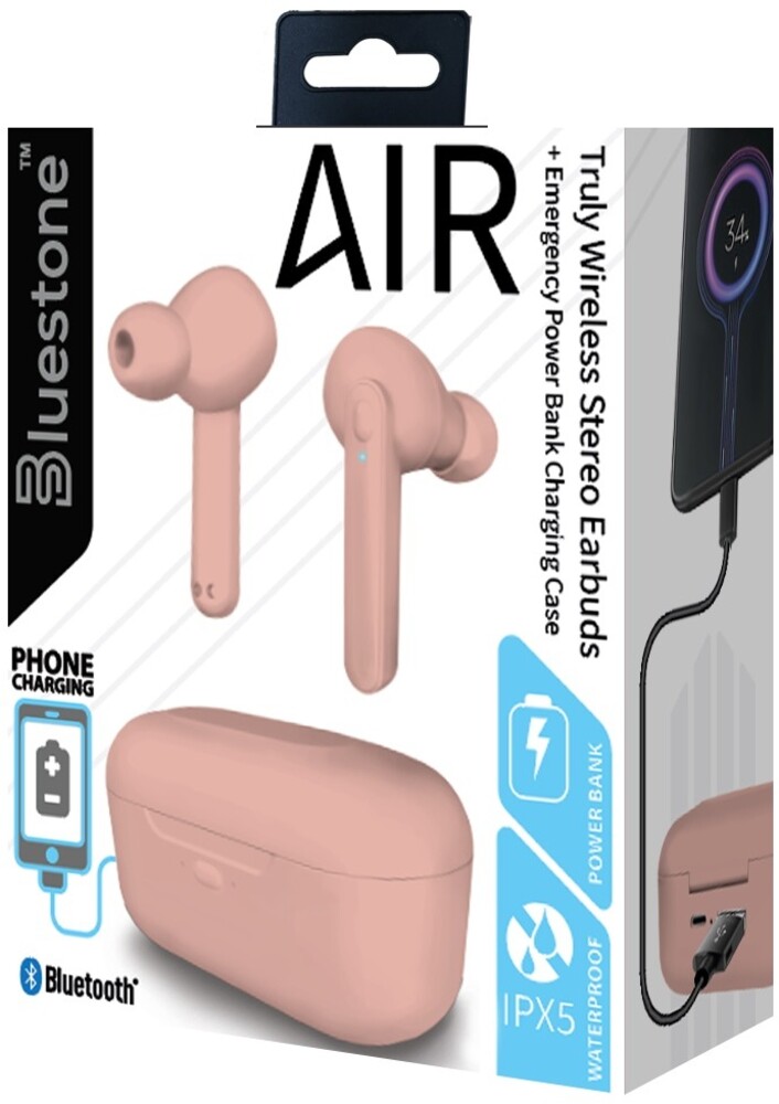  - Bluestone Tws13rg Air Tw Earbuds W/Power Cs Rs Gld