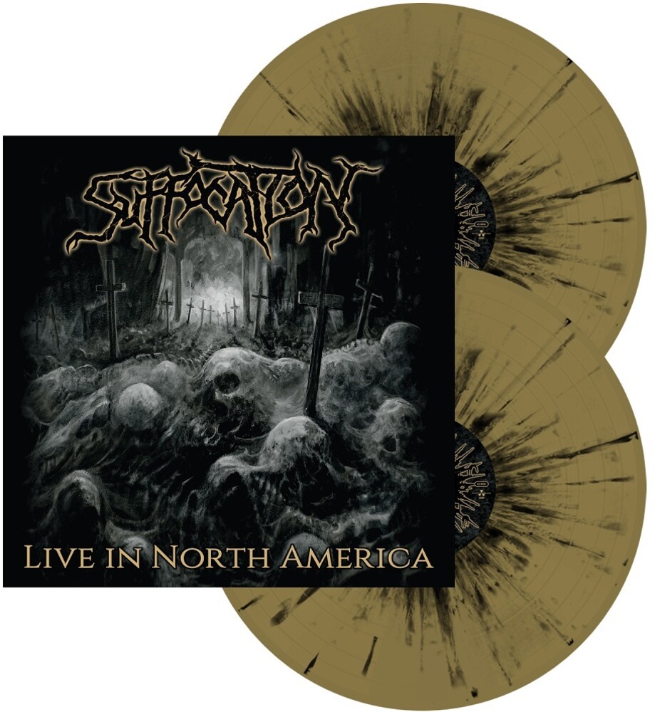 Suffocation - Live In North America [Indie Exclusive] (Gold & Black Splatter