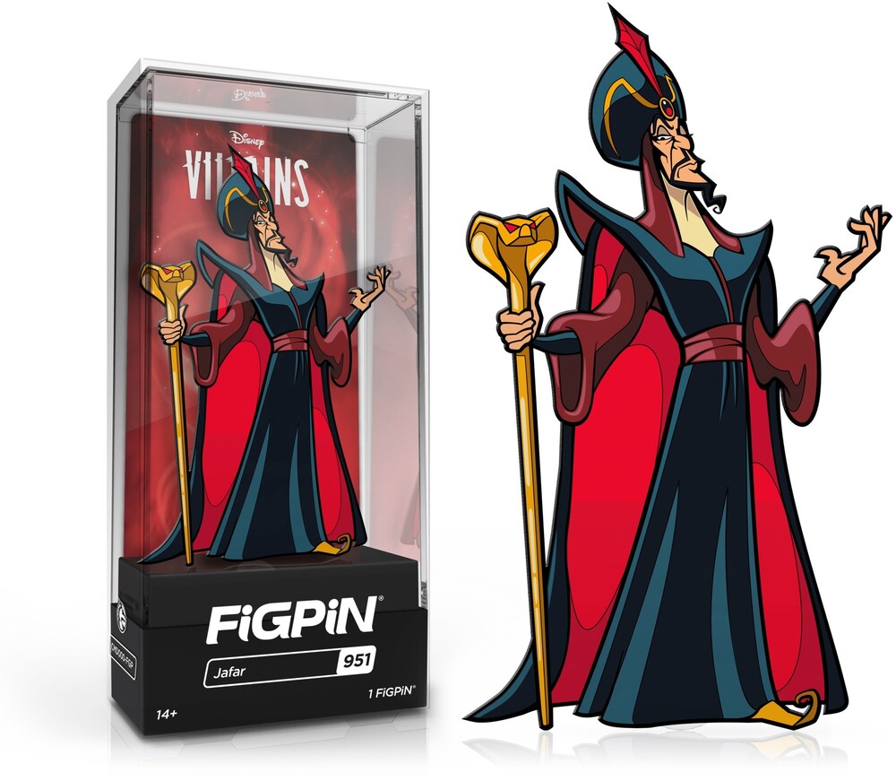 Figpin Disney Villains Jafar #951 - FiGPiN Disney Villains Jafar #951