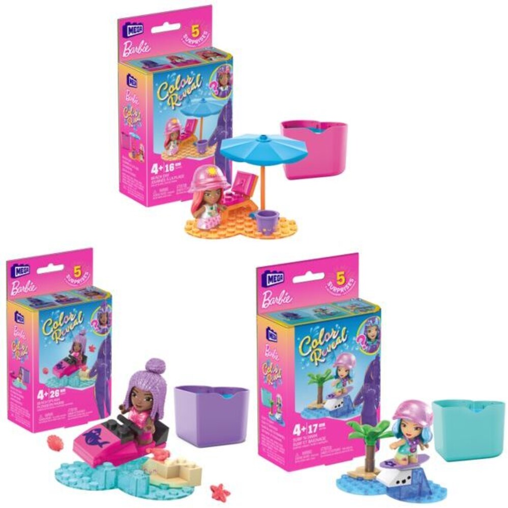 Mega Brands Barbie - Barbie Color Reveal Micro Doll Asrt (Asso) (Brik)