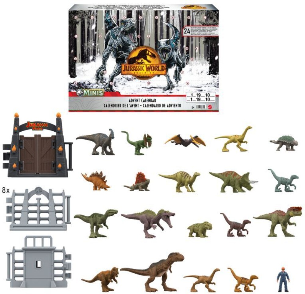 Jurassic World - Jurassic World 3 Holiday Advent Calendar 2022