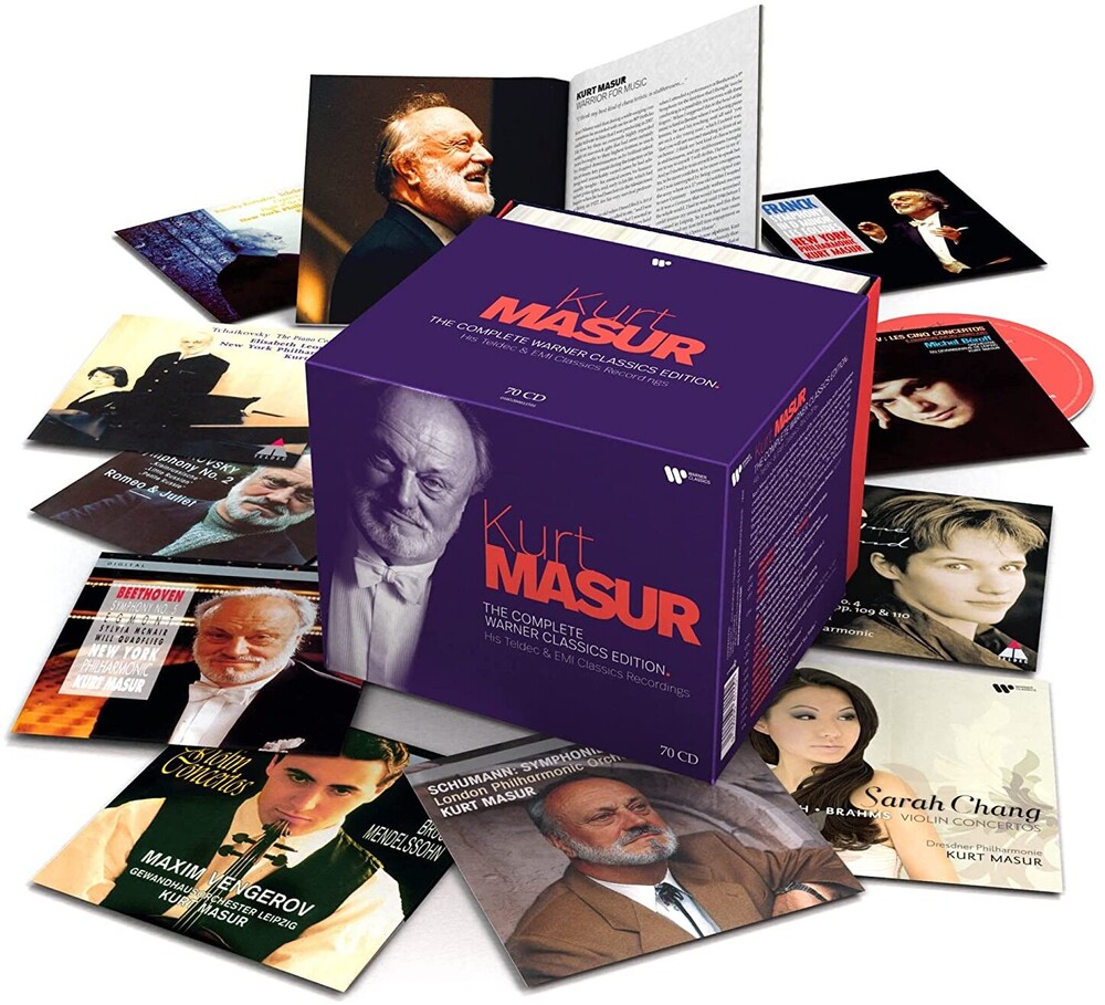 Kurt Masur - Kurt Masur: The Complete Warner Classics Edition - His Teldec & EMI