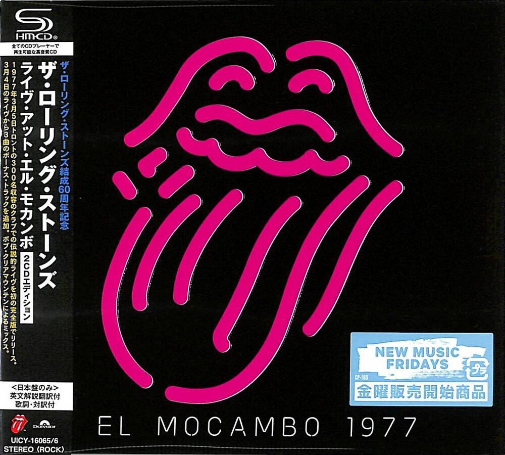 The Rolling Stones - Live At The El Mocambo - SHM-CD
