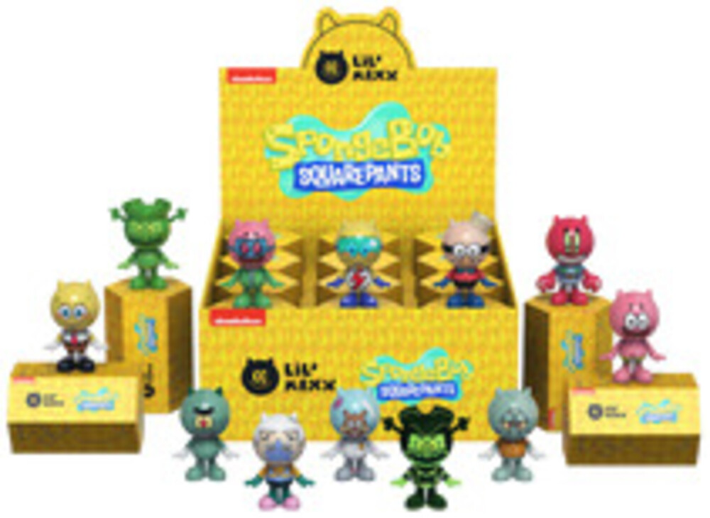 Mighty Jaxx - Spongebob Squarepants Lil Max Mini Fig 12pc Bmb Ds