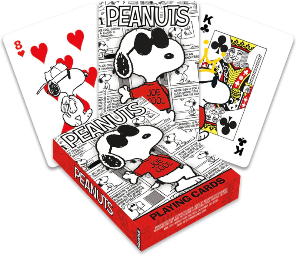 Peanuts Joe Cool Playing Cards - Peanuts Joe Cool Playing Cards (Clcb) (Crdg)